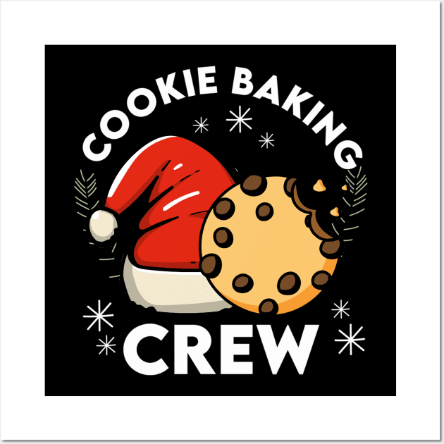 Cookie Baking Crew | Christmas Cookie Bakers Wall Art by DancingDolphinCrafts